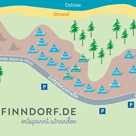 Finnhuette Im Kiefernwald, Ruhe Und Pur Fuer Entspannte Tage - Mica * Trassenheide